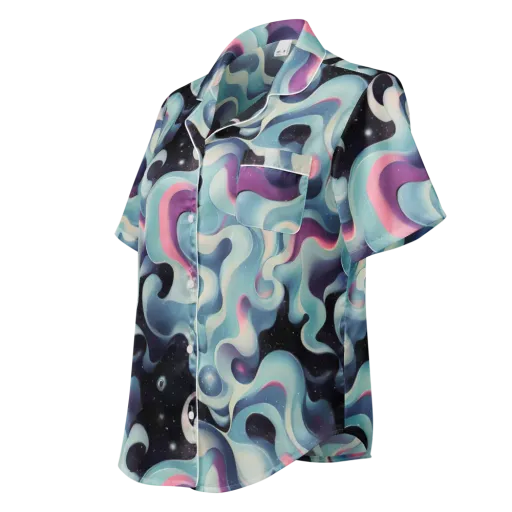 Judd Elegance on a Women's Short Sleeve Pajama Top