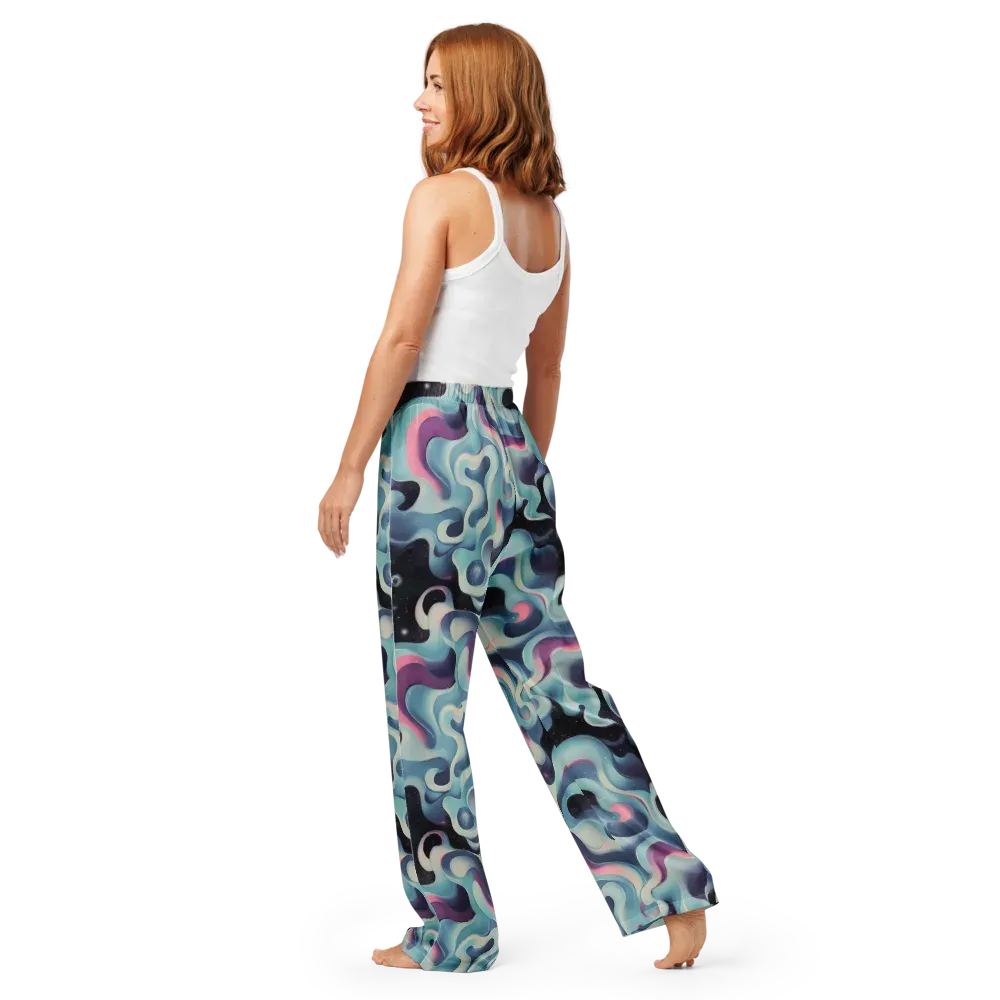 Judd Elegance on Women's Pajama Pants — Back