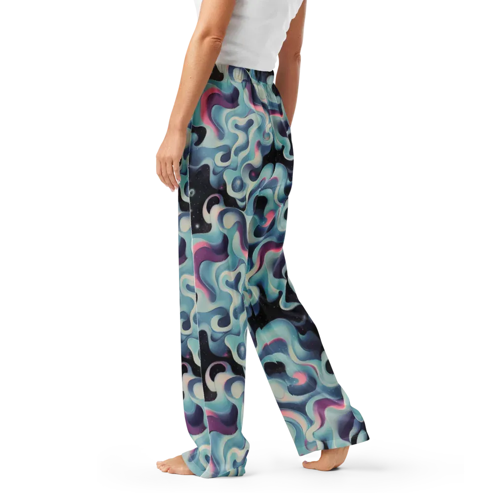 Judd Elegance on Women's Pajama Pants — Left