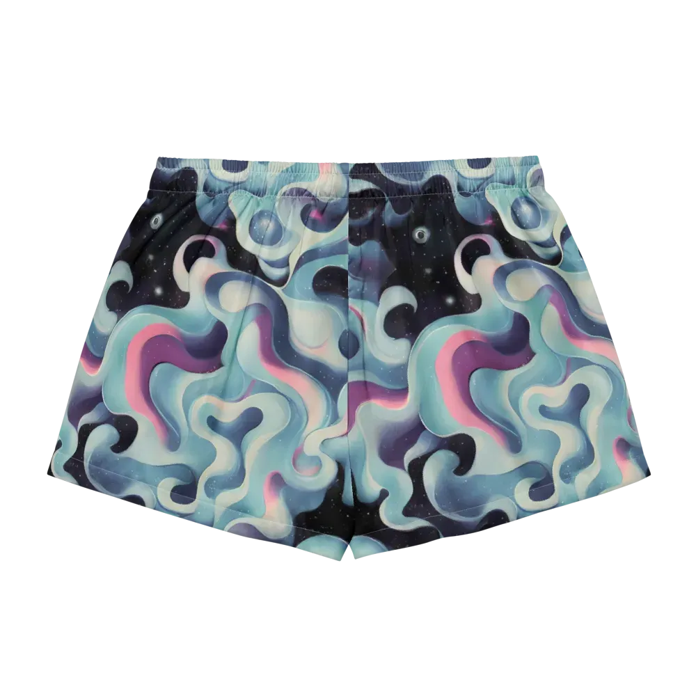 Judd Elegance on Women's Pajama Shorts — Back
