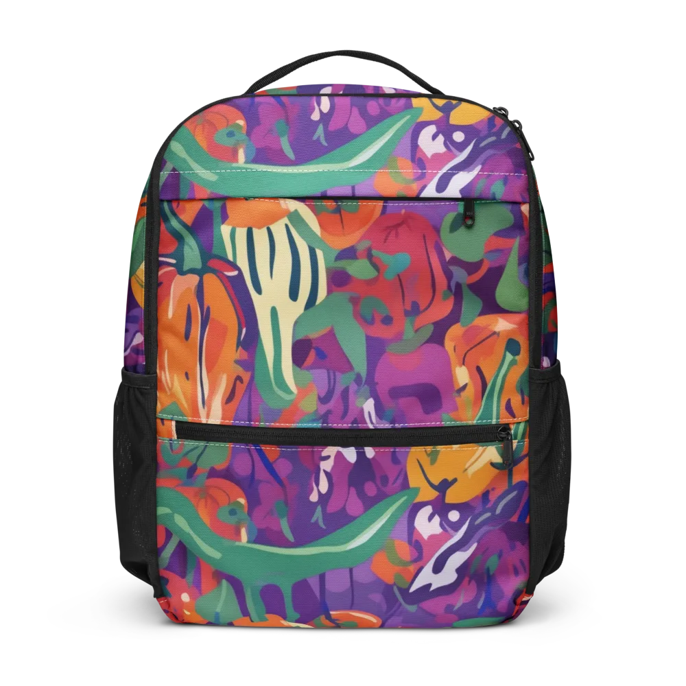 Prismatic Harvest on Utility Backpack — Front