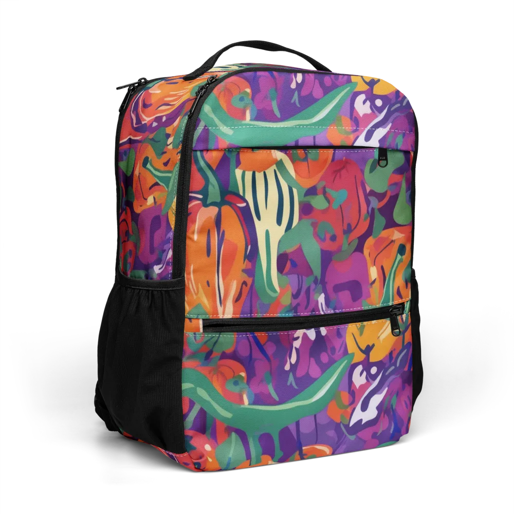 Prismatic Harvest on Utility Backpack — Right Front