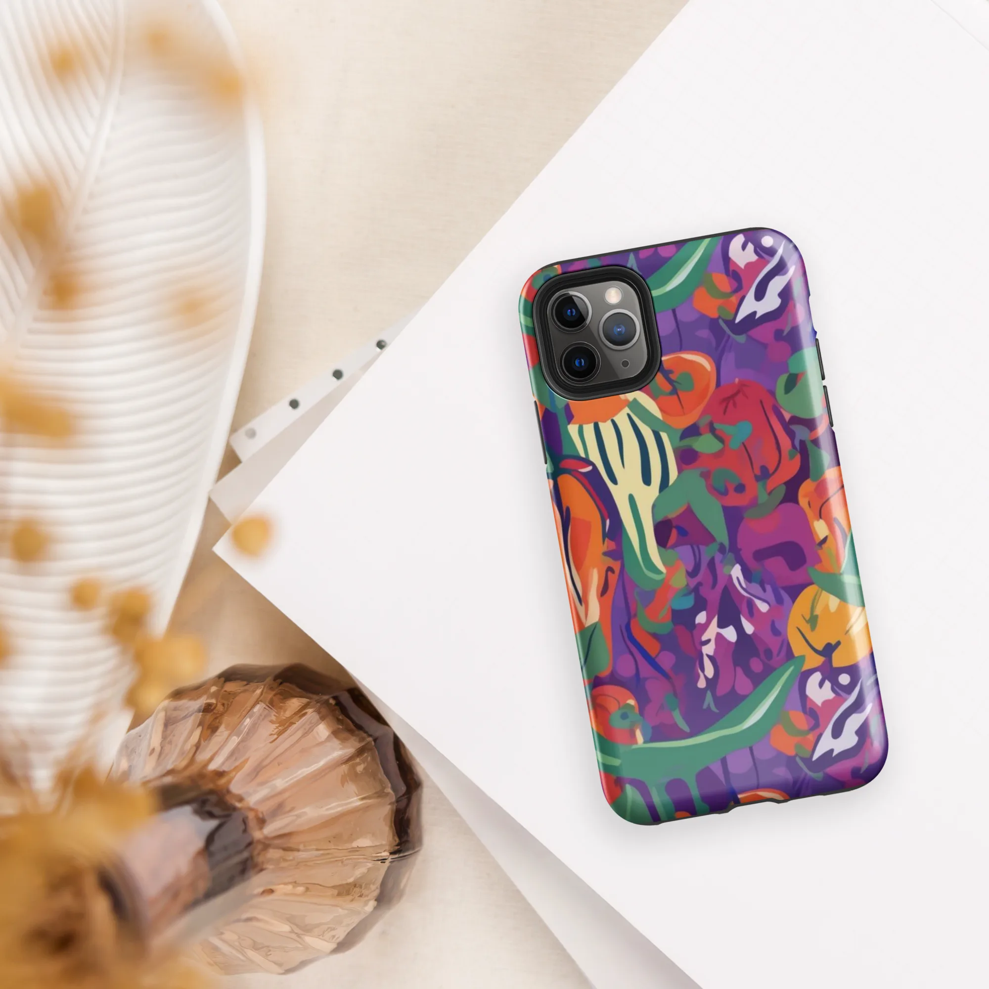 Prismatic Harvest on Tough Case for iPhone® — Front