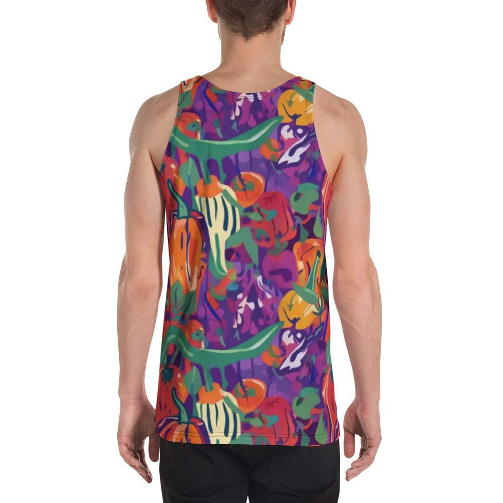 Prismatic Harvest on Men's Tank Top — Back