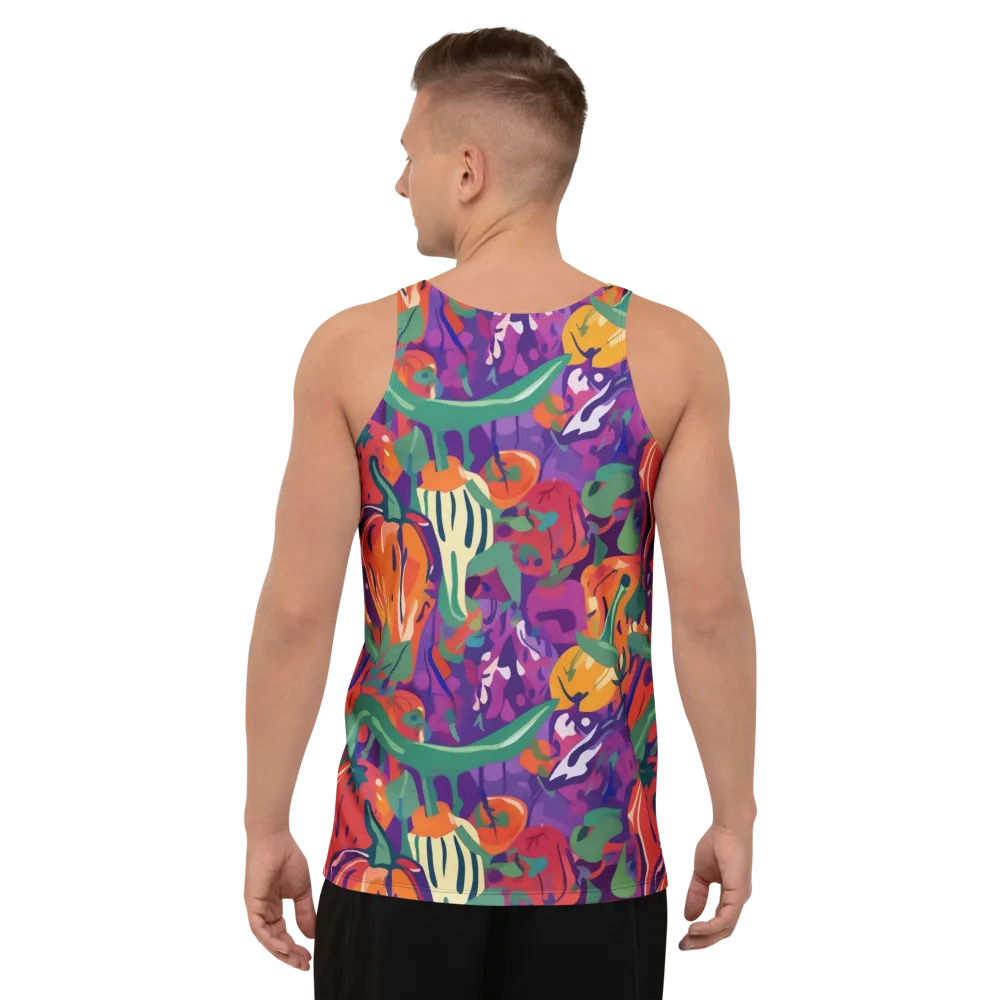 Prismatic Harvest on Men's Tank Top — Back