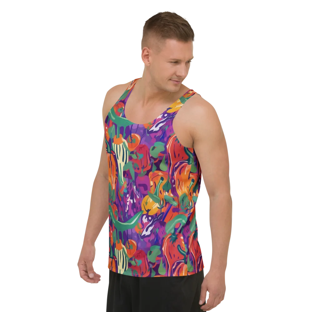 Prismatic Harvest on Men's Tank Top — Left Front