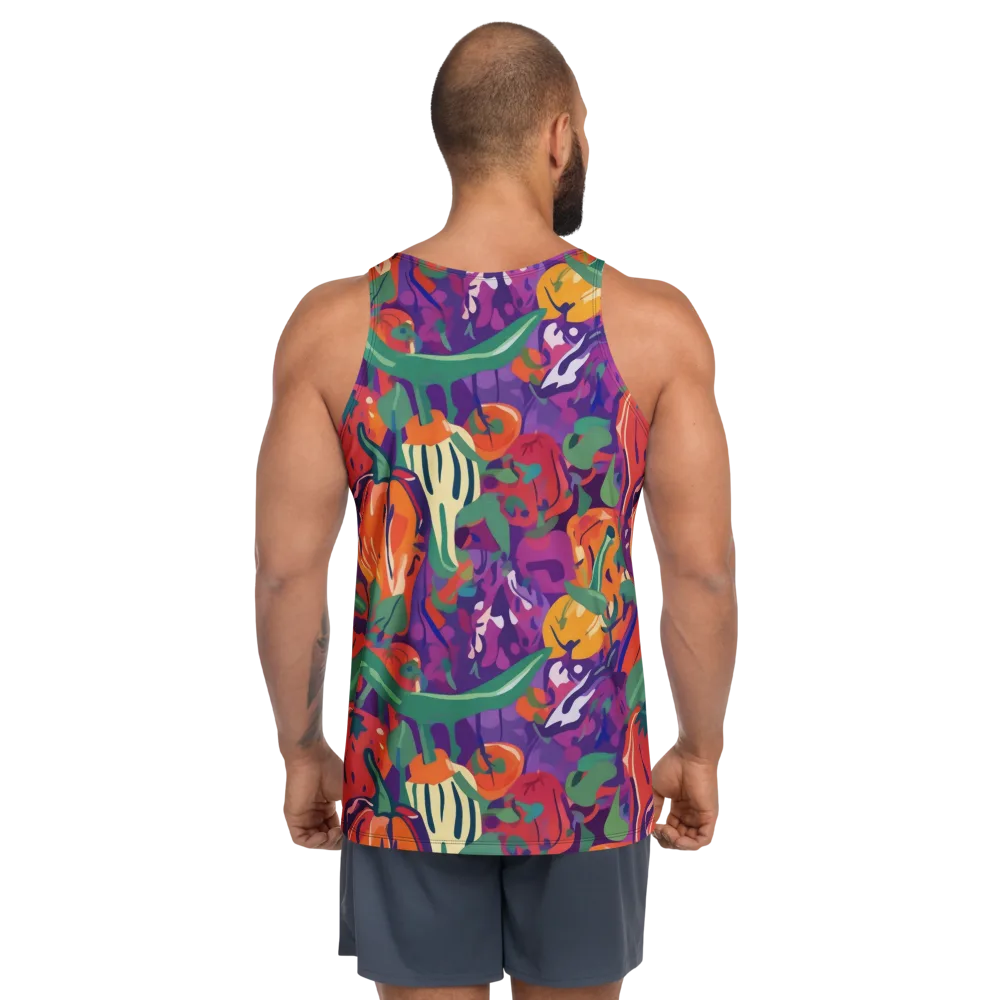 Prismatic Harvest on Men's Tank Top — Back