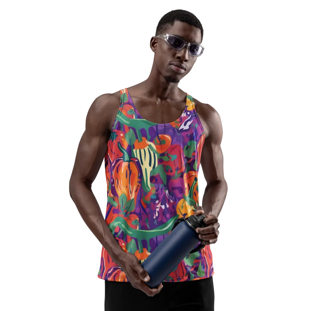 Prismatic Harvest on Men's Tank Top — Front