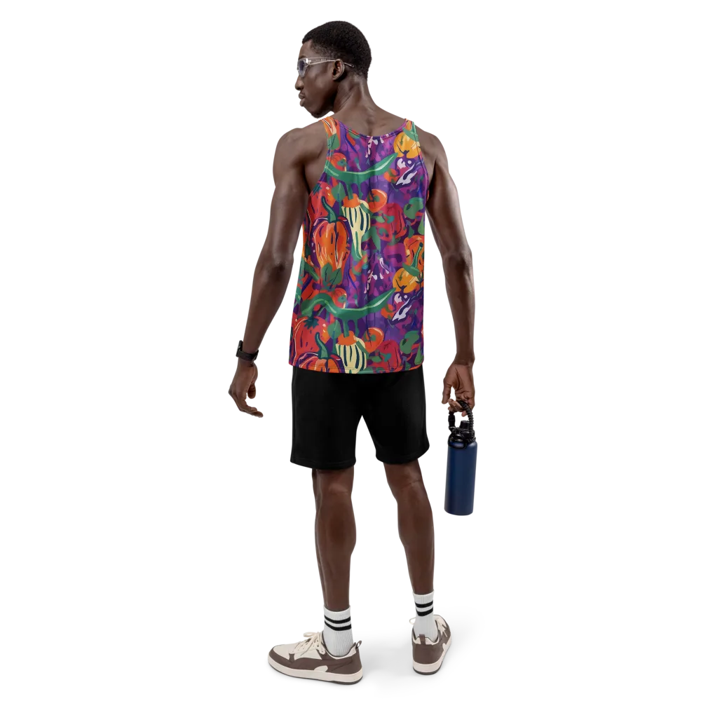 Prismatic Harvest on Men's Tank Top — Back