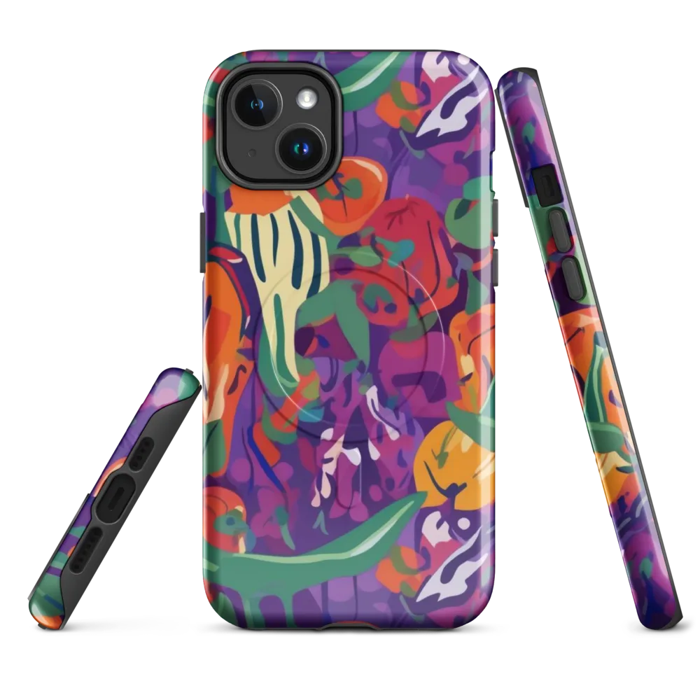 Prismatic Harvest on MagSafe Tough Case for iPhone® — Front