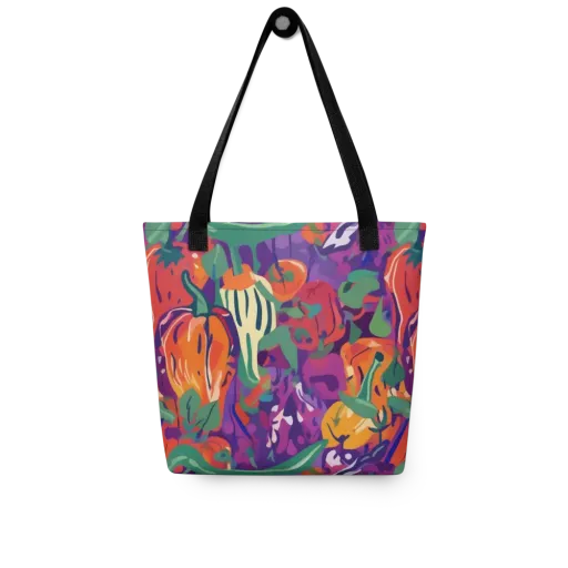 Prismatic Harvest on a Tote Bag