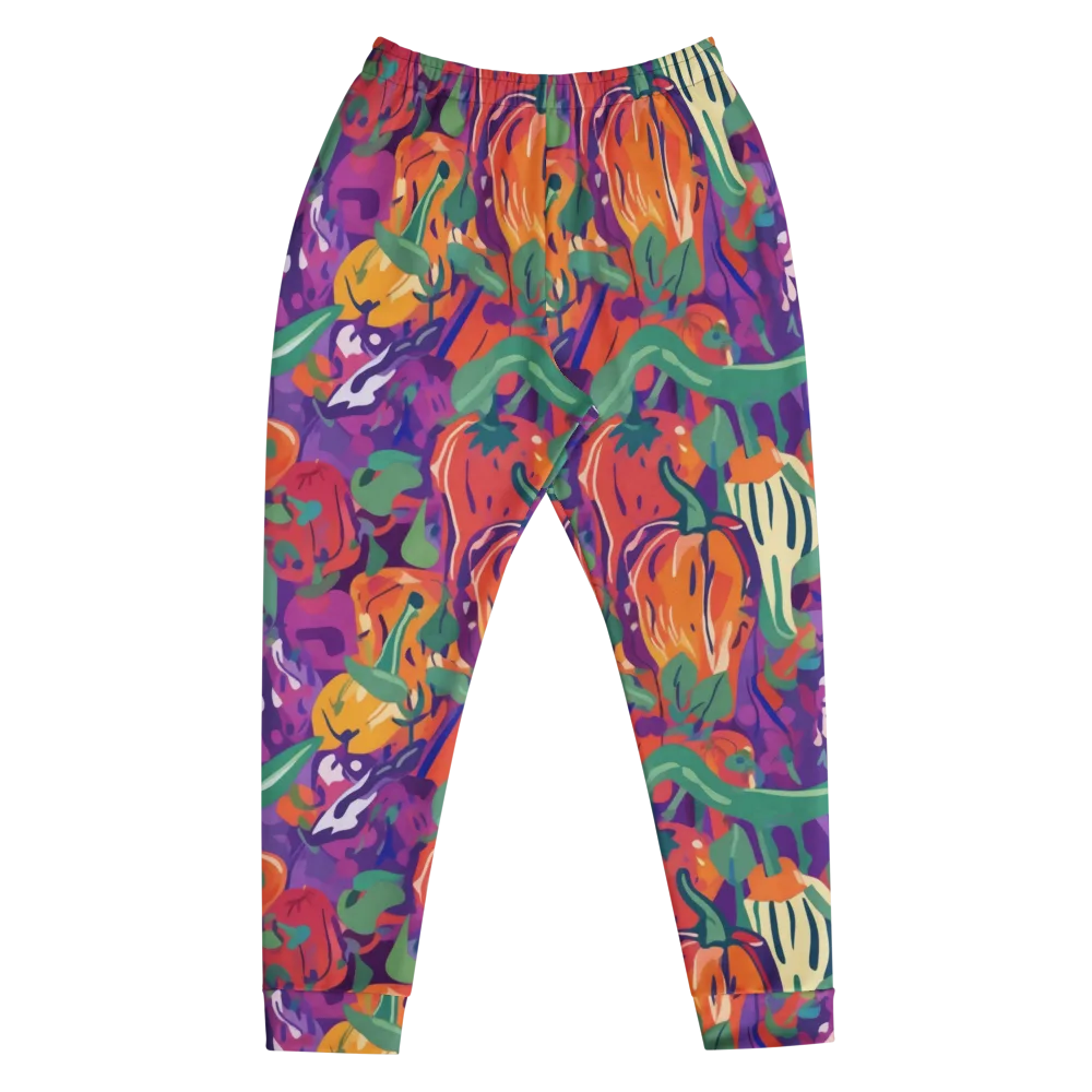 Prismatic Harvest on Men's Joggers — Front
