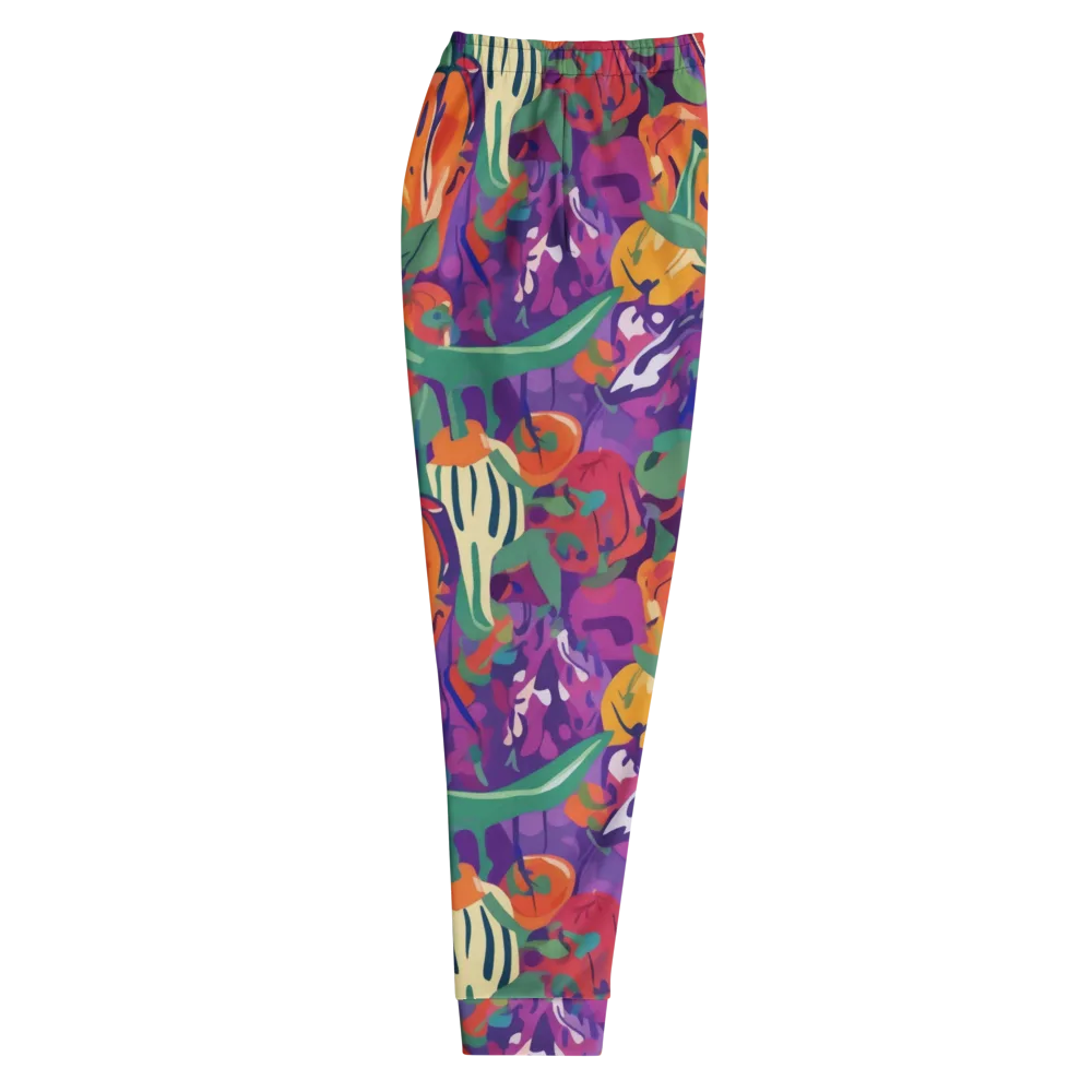 Prismatic Harvest on Men's Joggers — Right