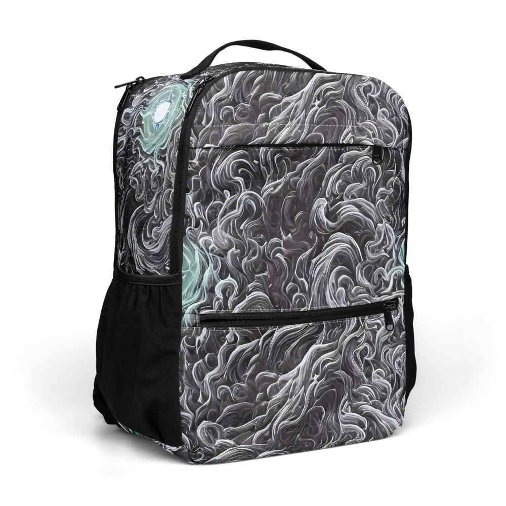 Savrasov Swirls on Utility Backpack — Right Front