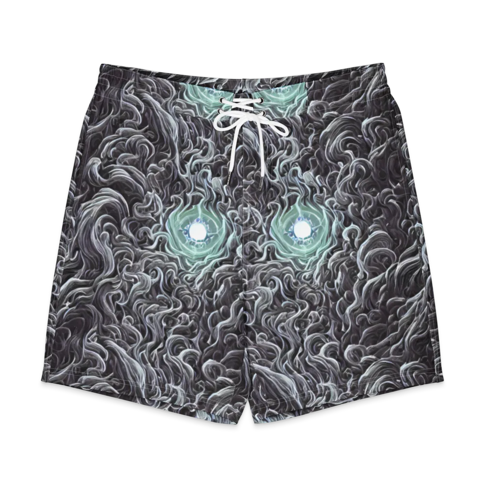 Savrasov Swirls on Men's Board Shorts — Front