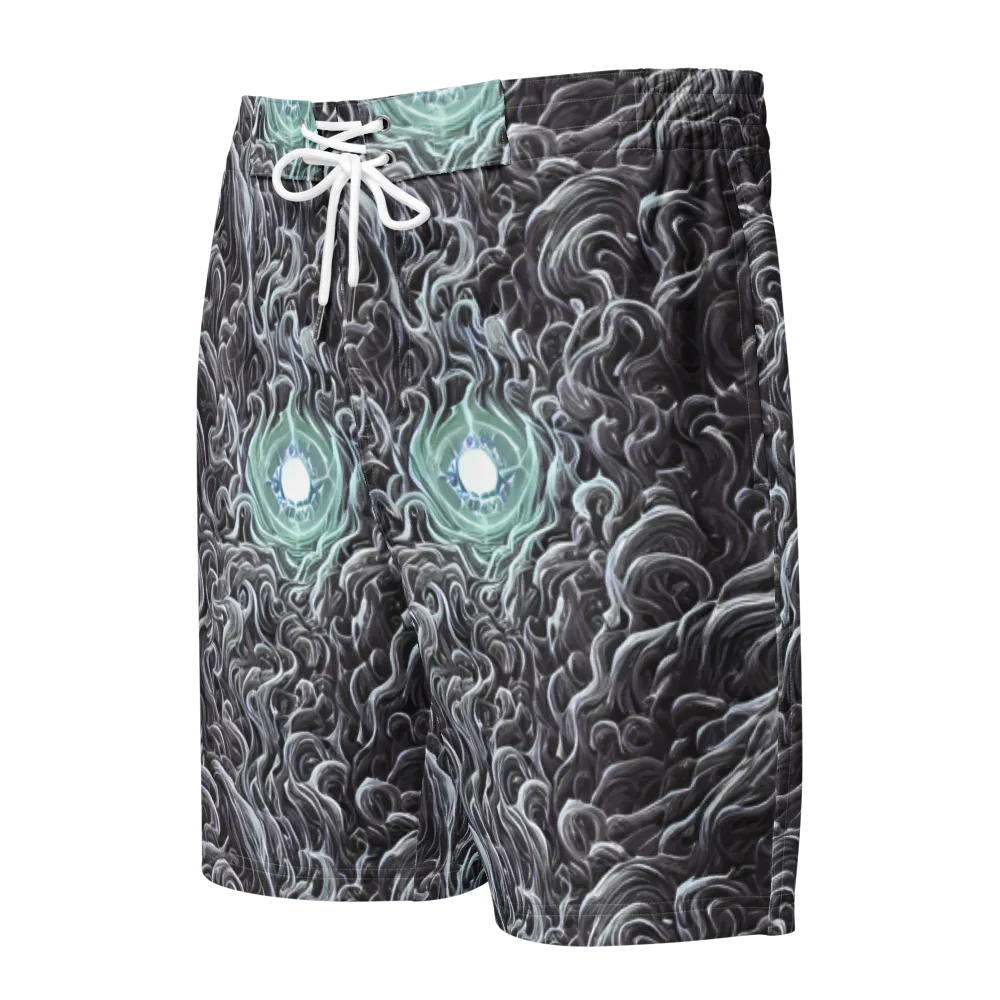 Savrasov Swirls on Men's Board Shorts — Front