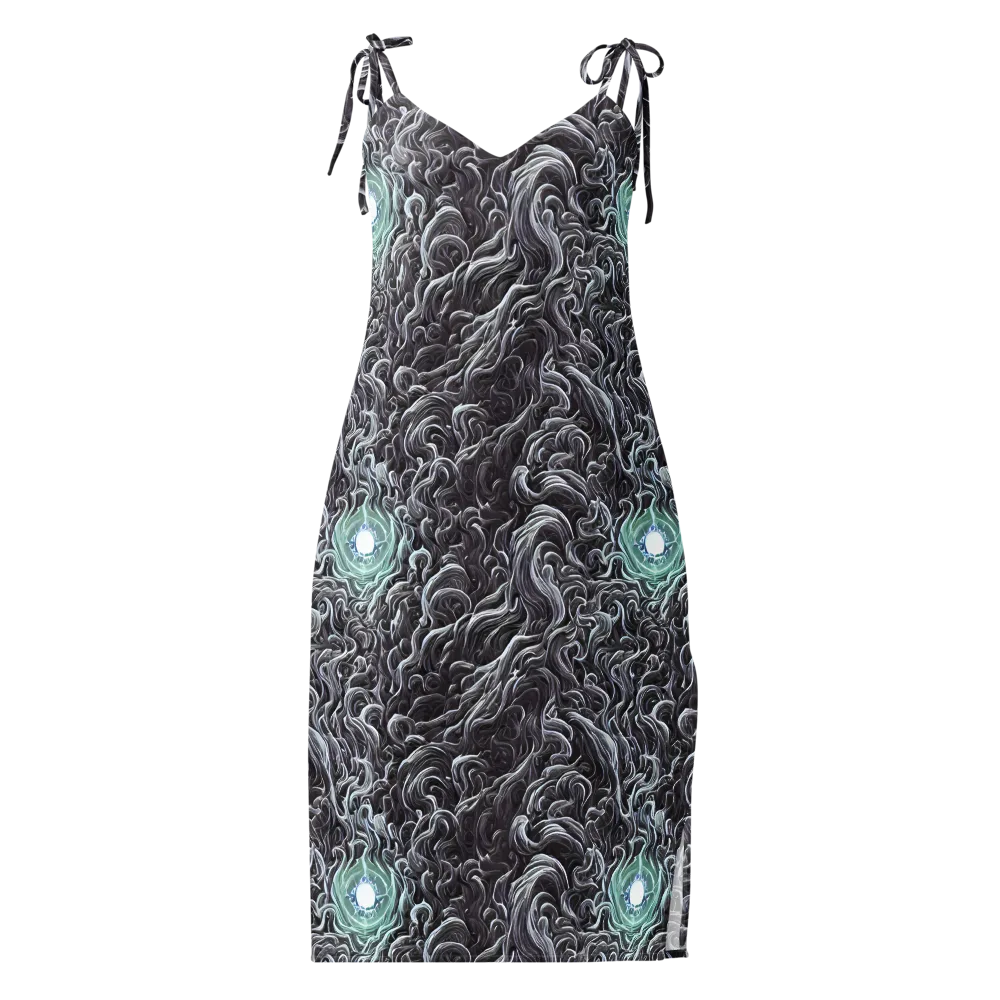Savrasov Swirls on Slip Dress — Front