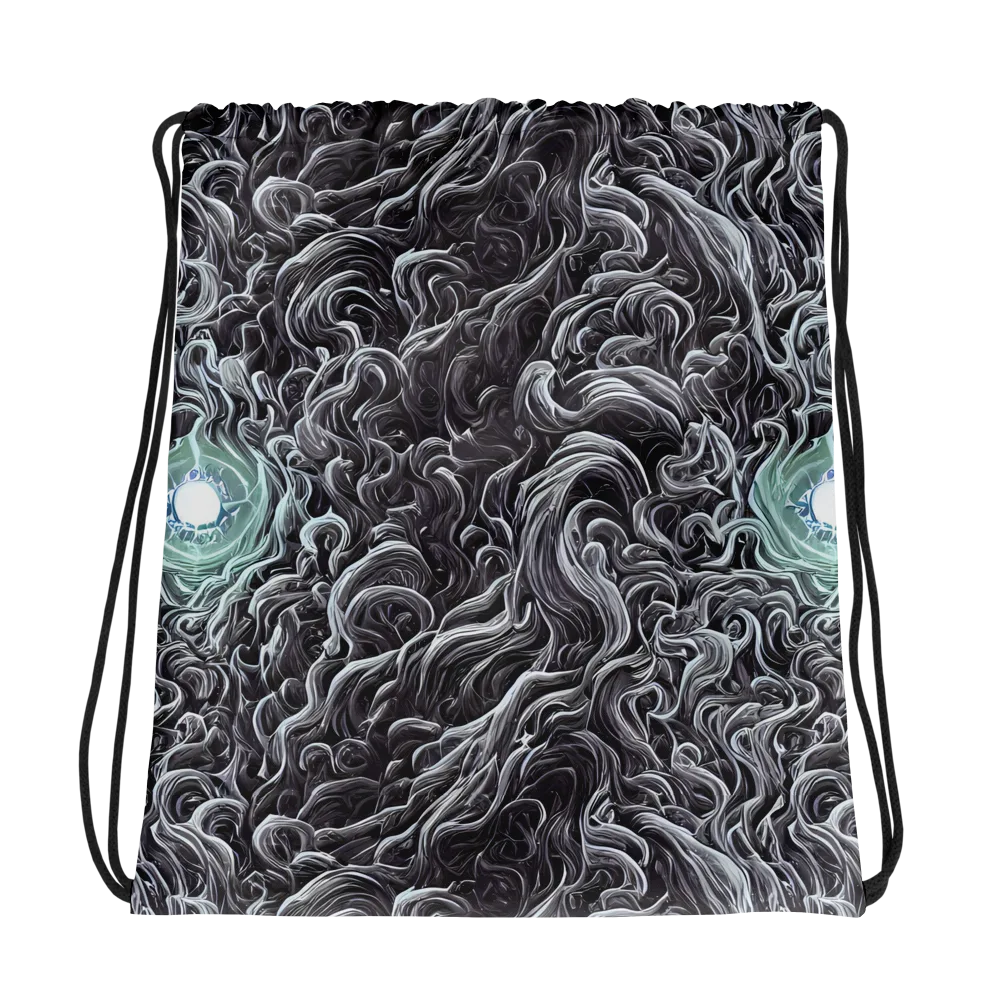 Savrasov Swirls on Drawstring Bag — Photo