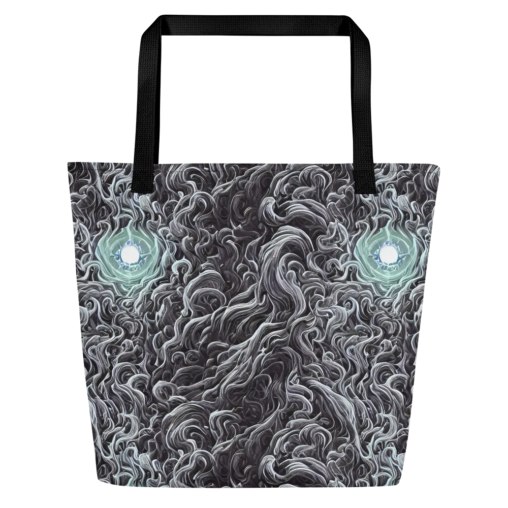 Savrasov Swirls on Large Tote Bag W/ Pocket — Front