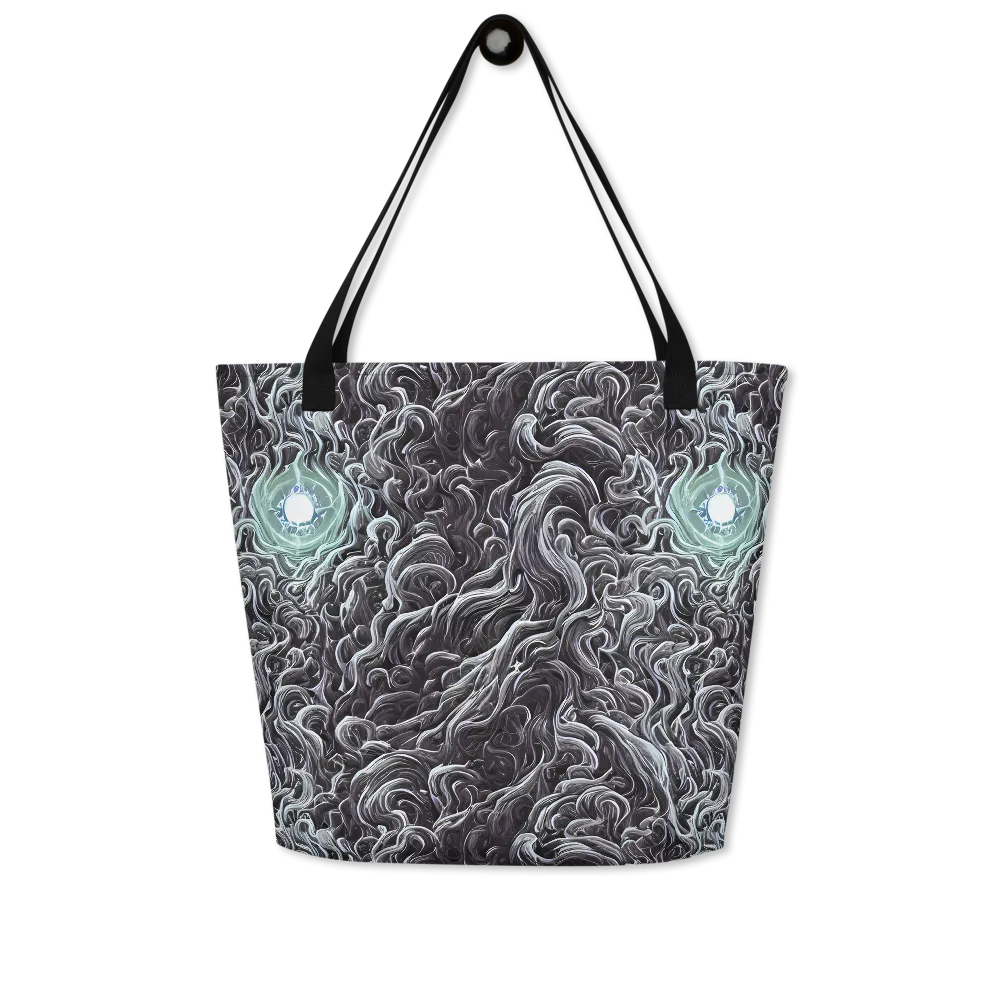 Savrasov Swirls on Large Tote Bag W/ Pocket — Front
