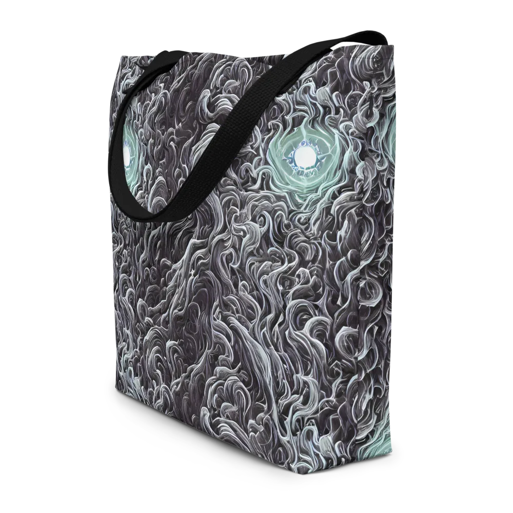 Savrasov Swirls on Large Tote Bag W/ Pocket — Front