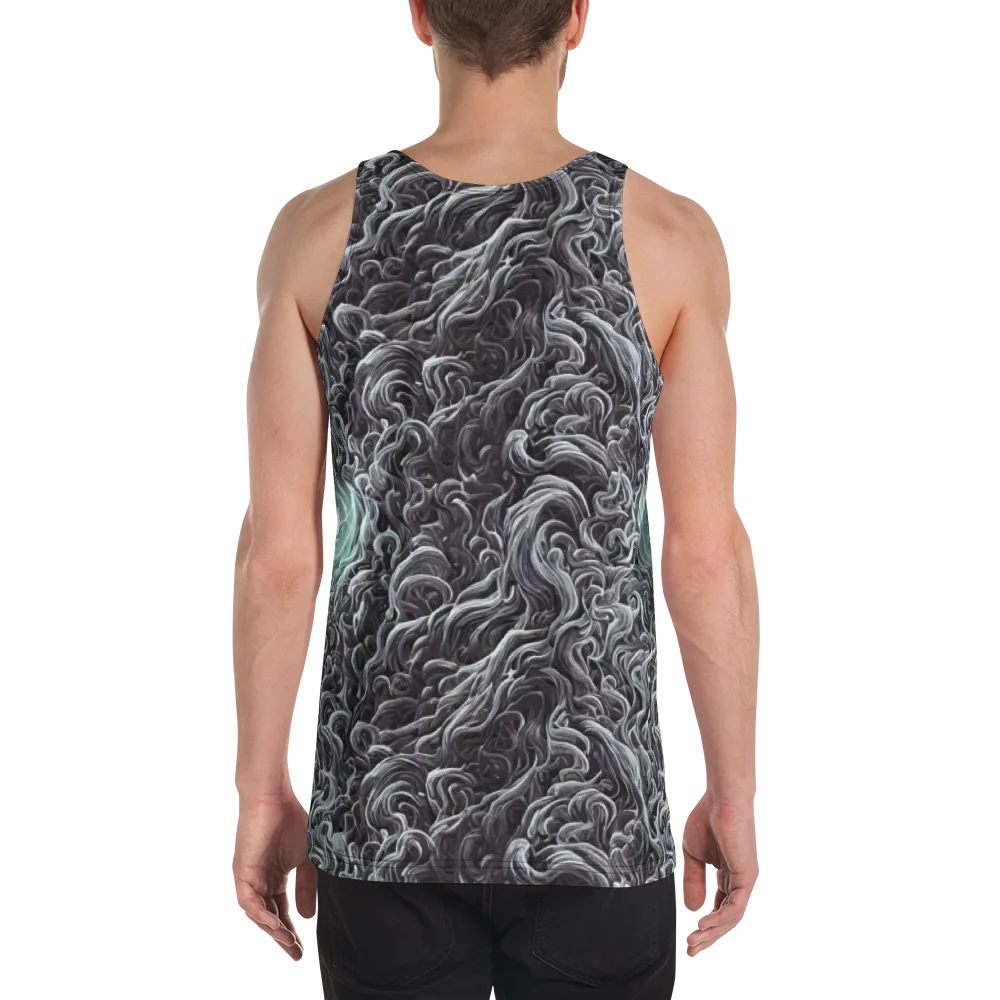 Savrasov Swirls on Men's Tank Top — Back