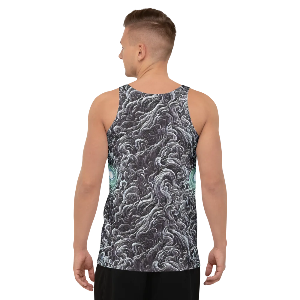 Savrasov Swirls on Men's Tank Top — Back