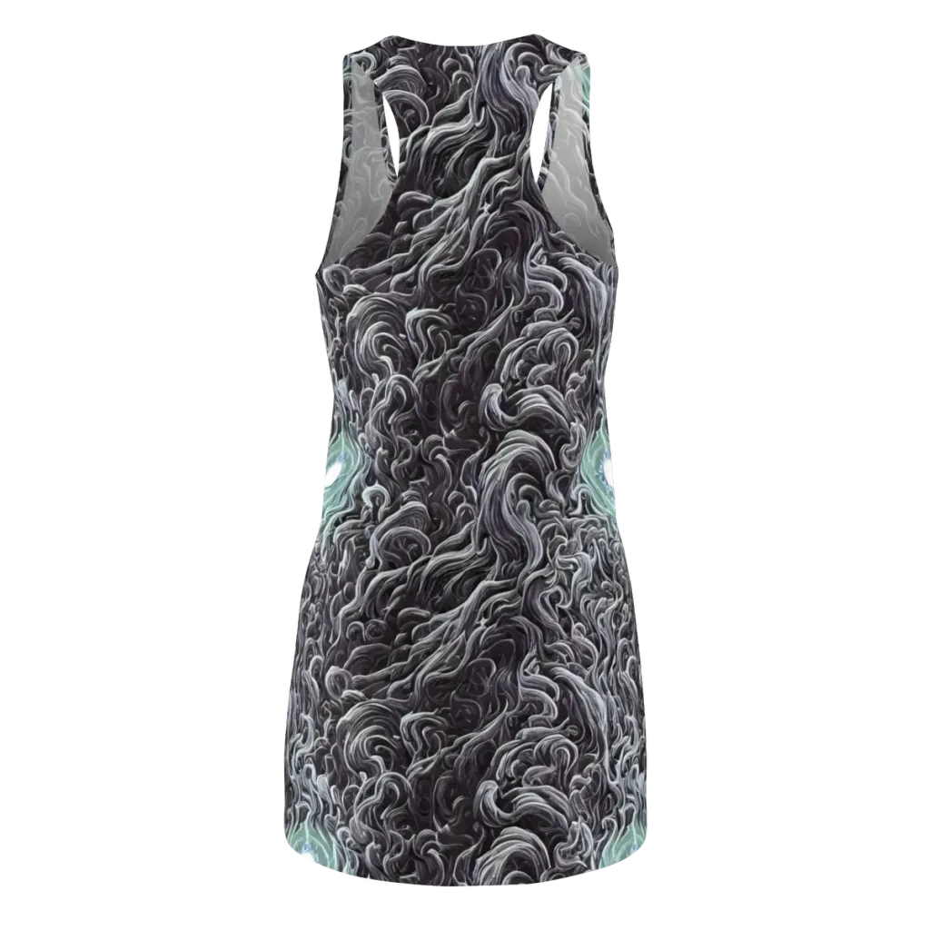 Savrasov Swirls on Racerback Dress — Back
