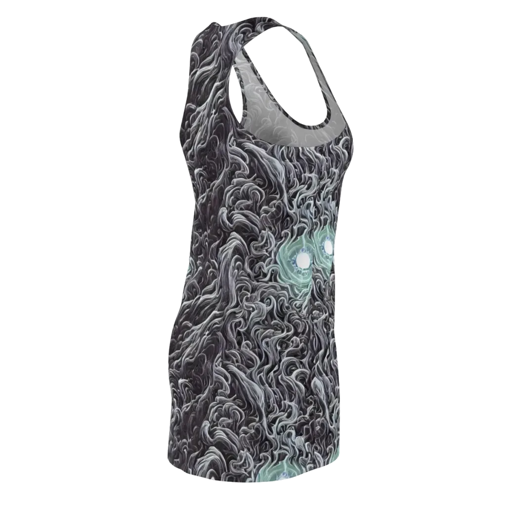 Savrasov Swirls on Racerback Dress — Back Side