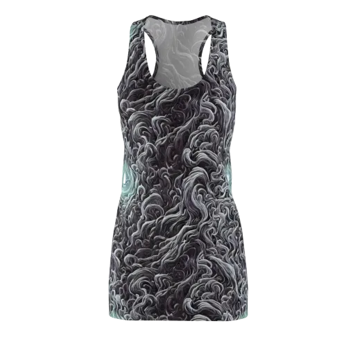 Savrasov Swirls on a Racerback Dress