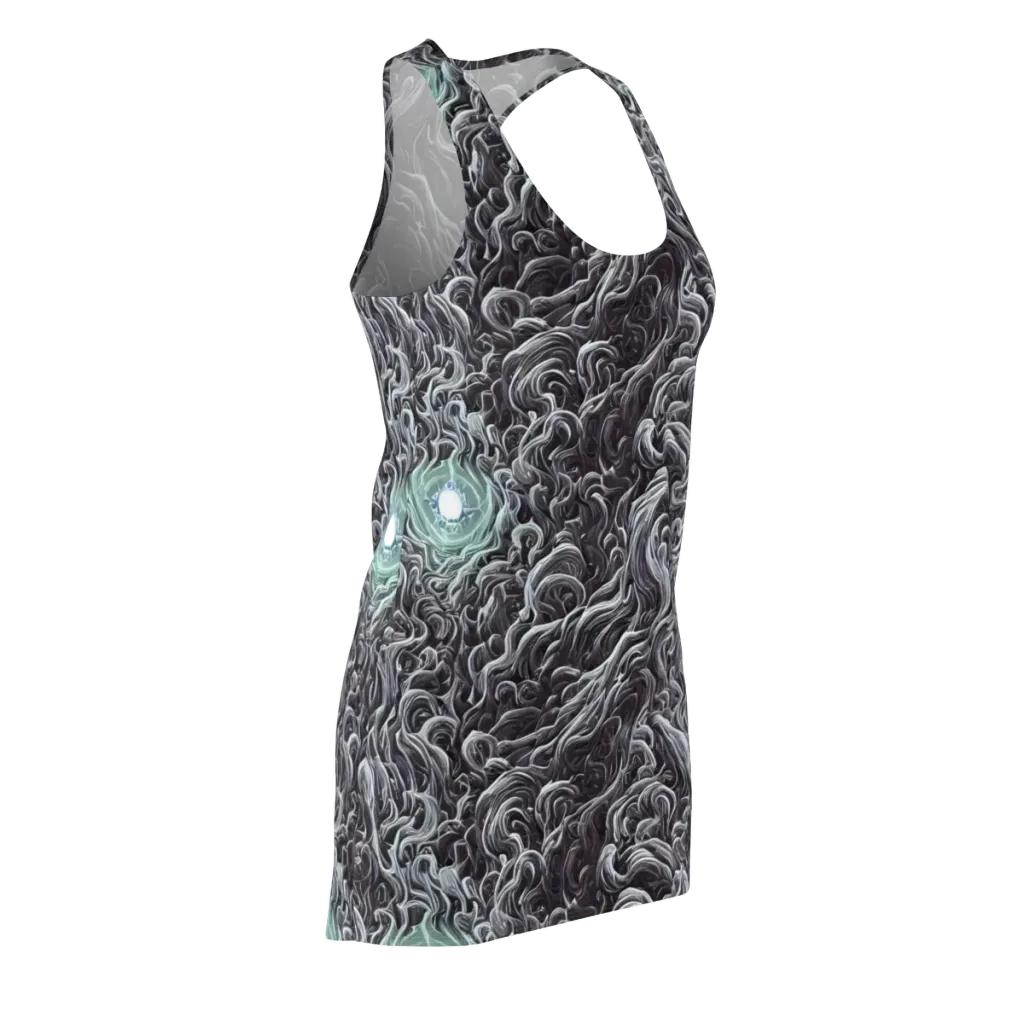 Savrasov Swirls on Racerback Dress — Front Side