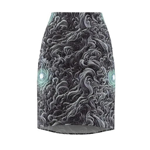 Savrasov Swirls on a Pencil Skirt