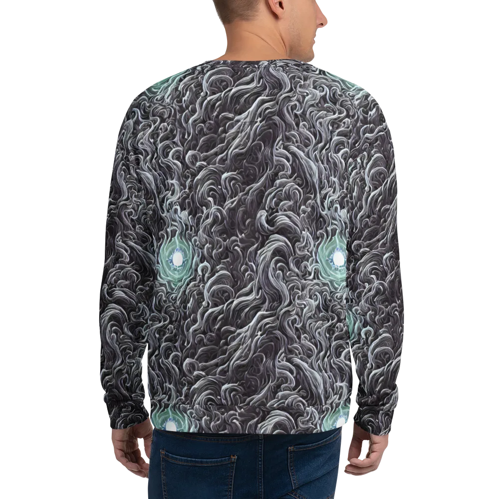 Savrasov Swirls on Sweatshirt — Back