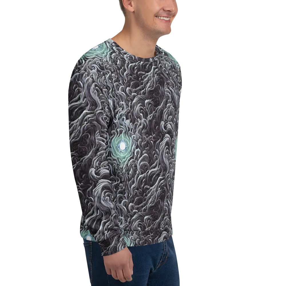 Savrasov Swirls on Sweatshirt — Right Front