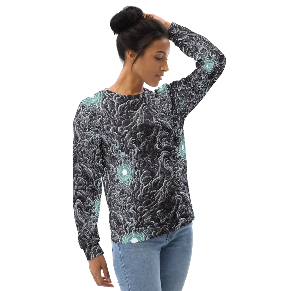 Savrasov Swirls on Sweatshirt — Right Front