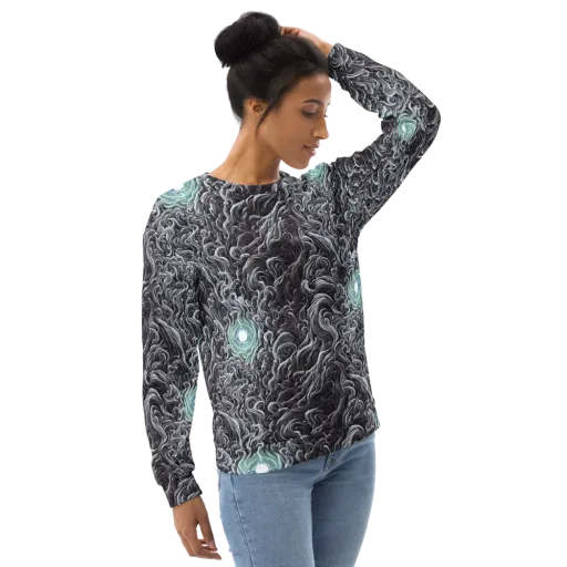 Savrasov Swirls on a Sweatshirt