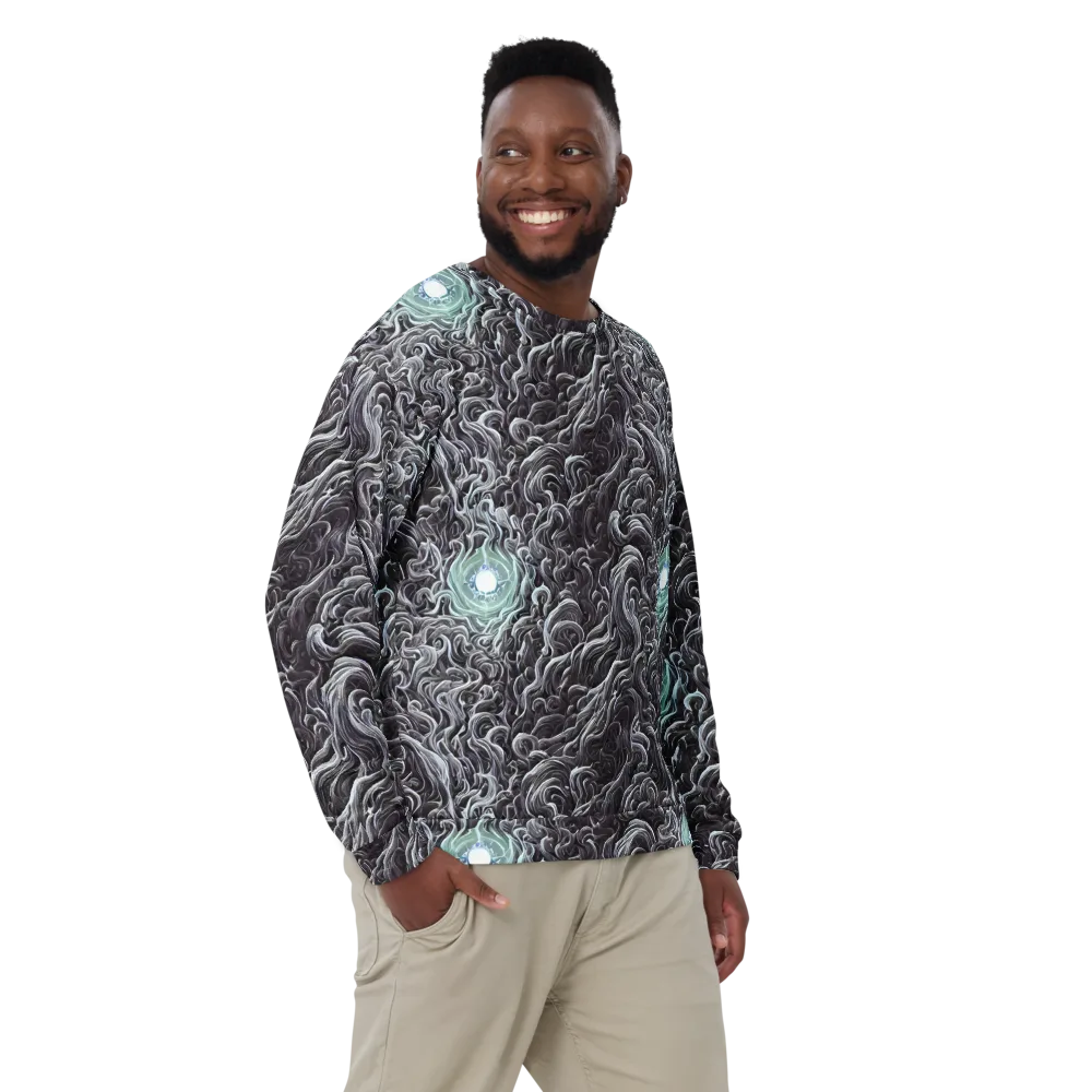 Savrasov Swirls on Sweatshirt — Front