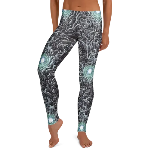 Savrasov Swirls on a Leggings