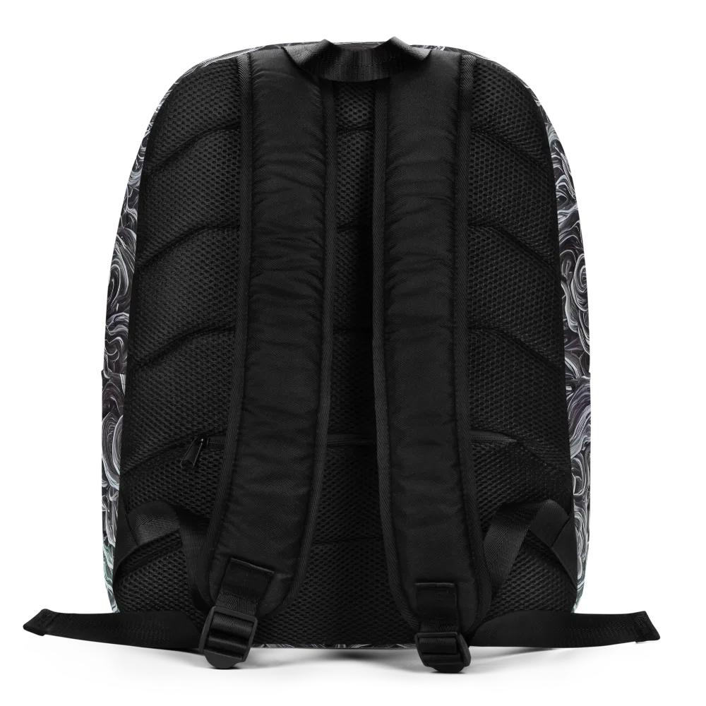 Savrasov Swirls on Minimalist Backpack — Back