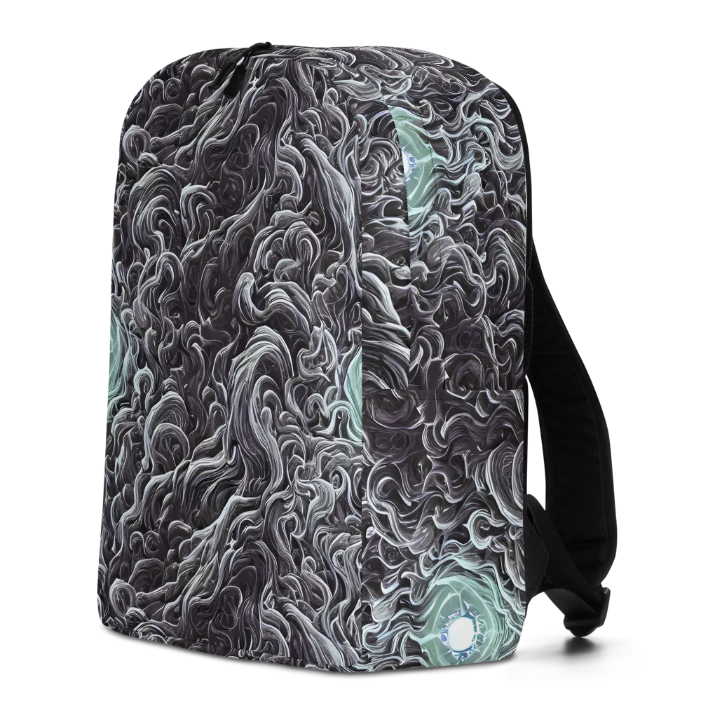 Savrasov Swirls on Minimalist Backpack — Left