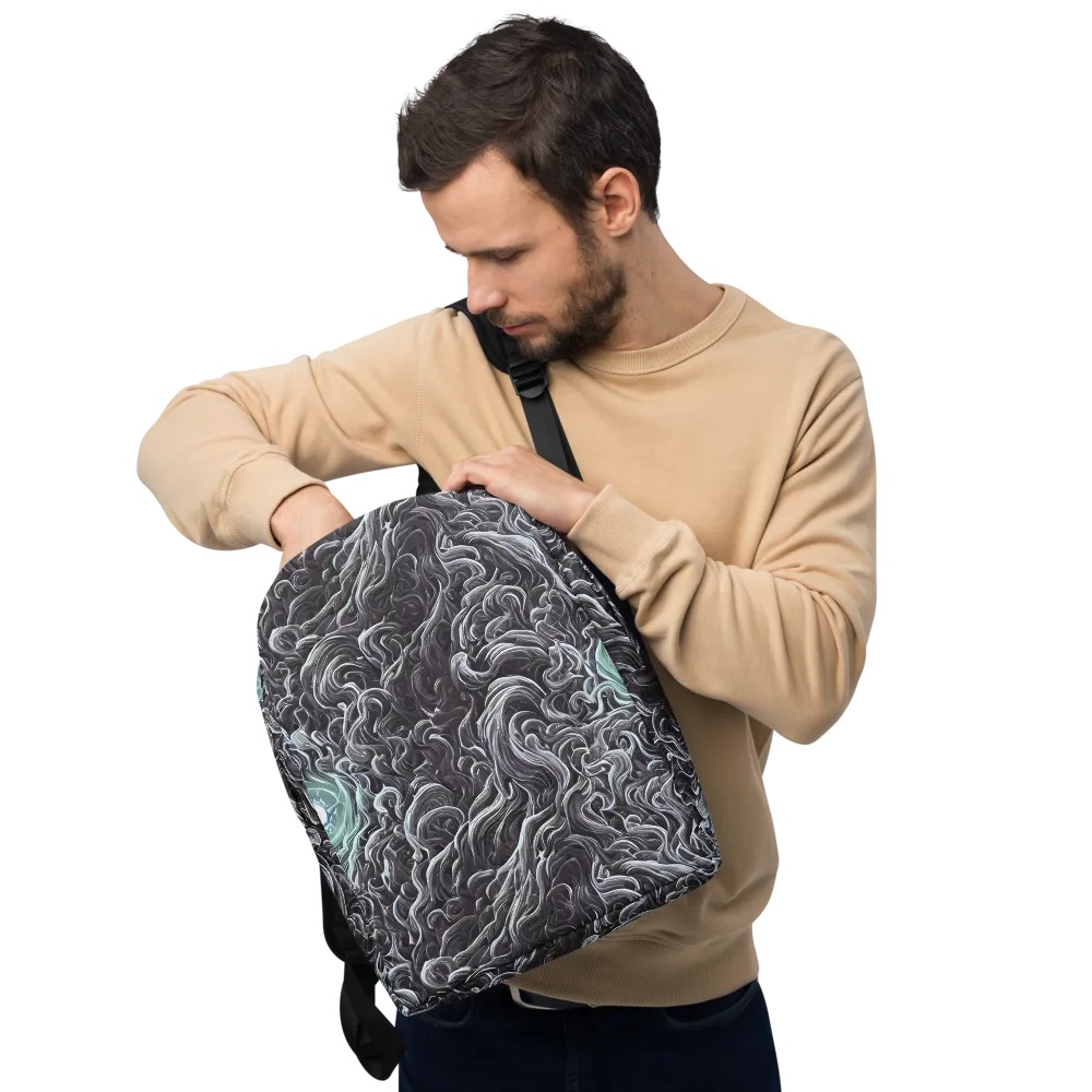 Savrasov Swirls on Minimalist Backpack — Front
