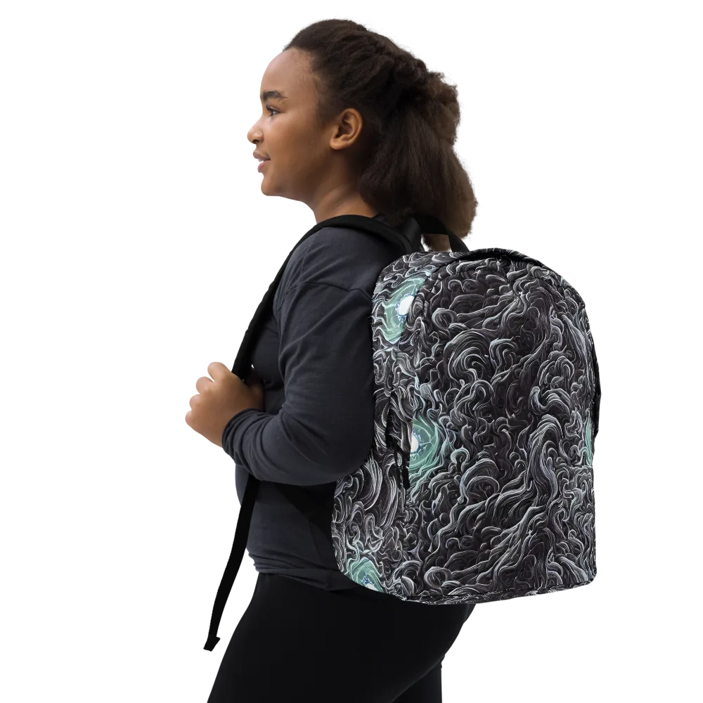 Savrasov Swirls on Minimalist Backpack — Right Front