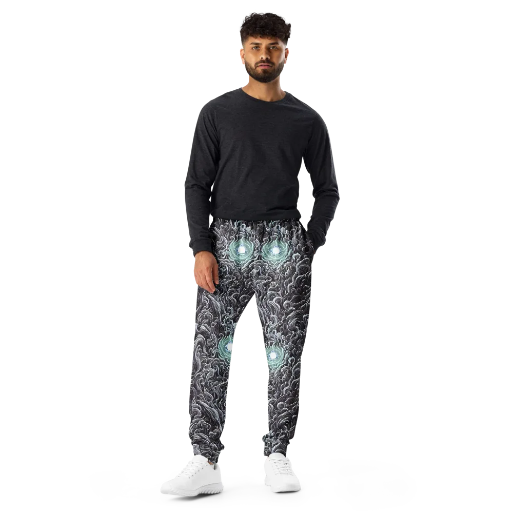 Savrasov Swirls on Men's Joggers — Front