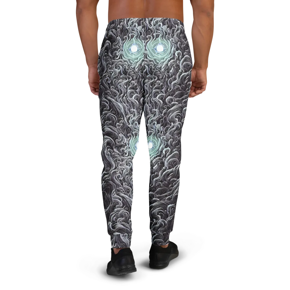 Savrasov Swirls on Men's Joggers — Back