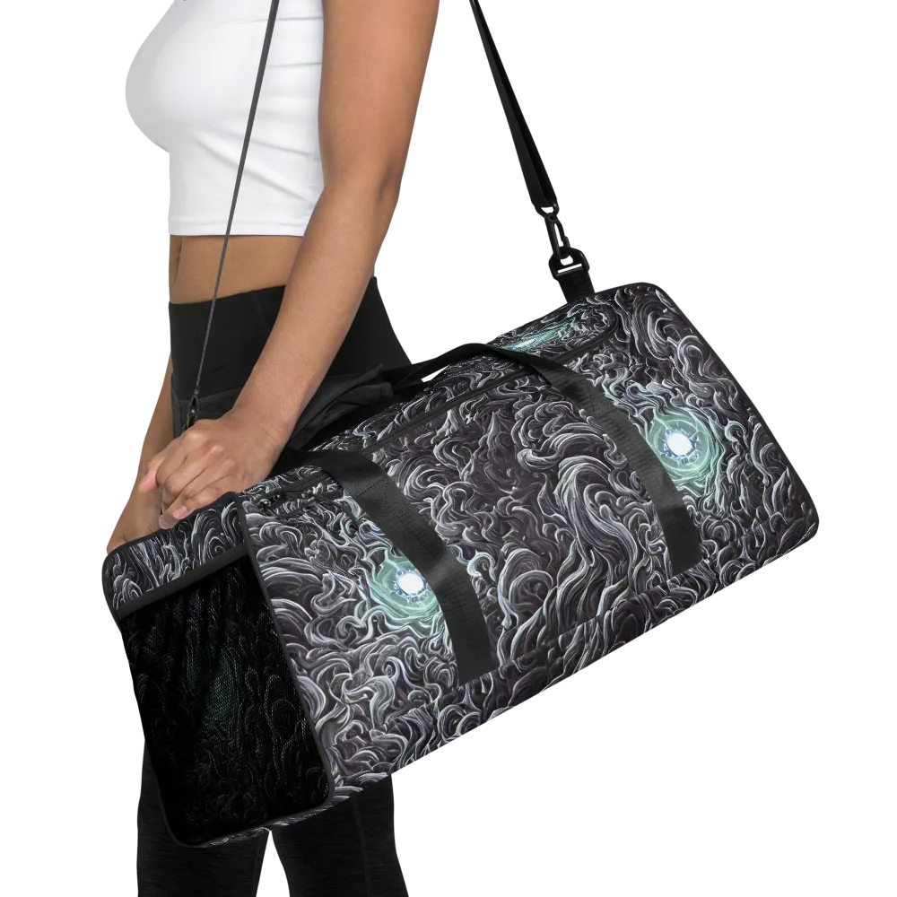 Savrasov Swirls on Duffle Bag — Front