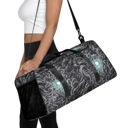 Savrasov Swirls on a Duffle Bag
