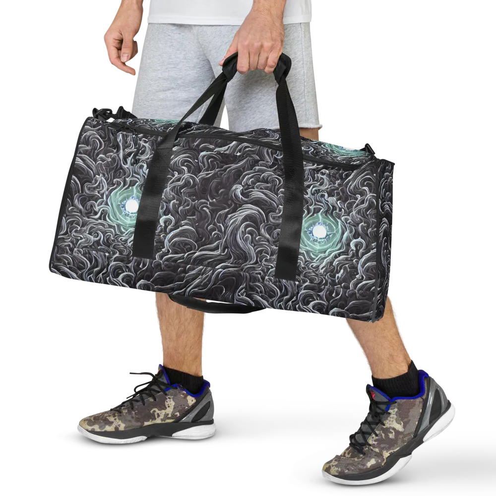 Savrasov Swirls on Duffle Bag — Front