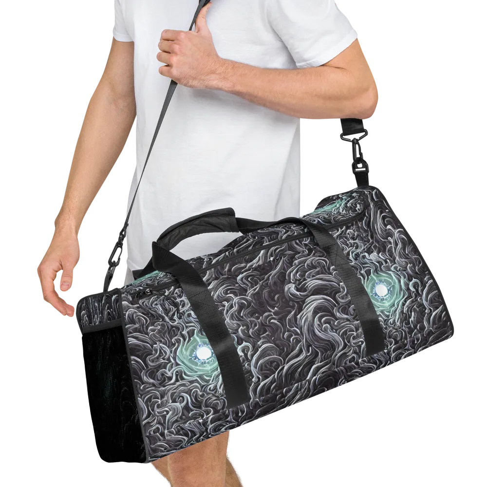 Savrasov Swirls on Duffle Bag — Right Front