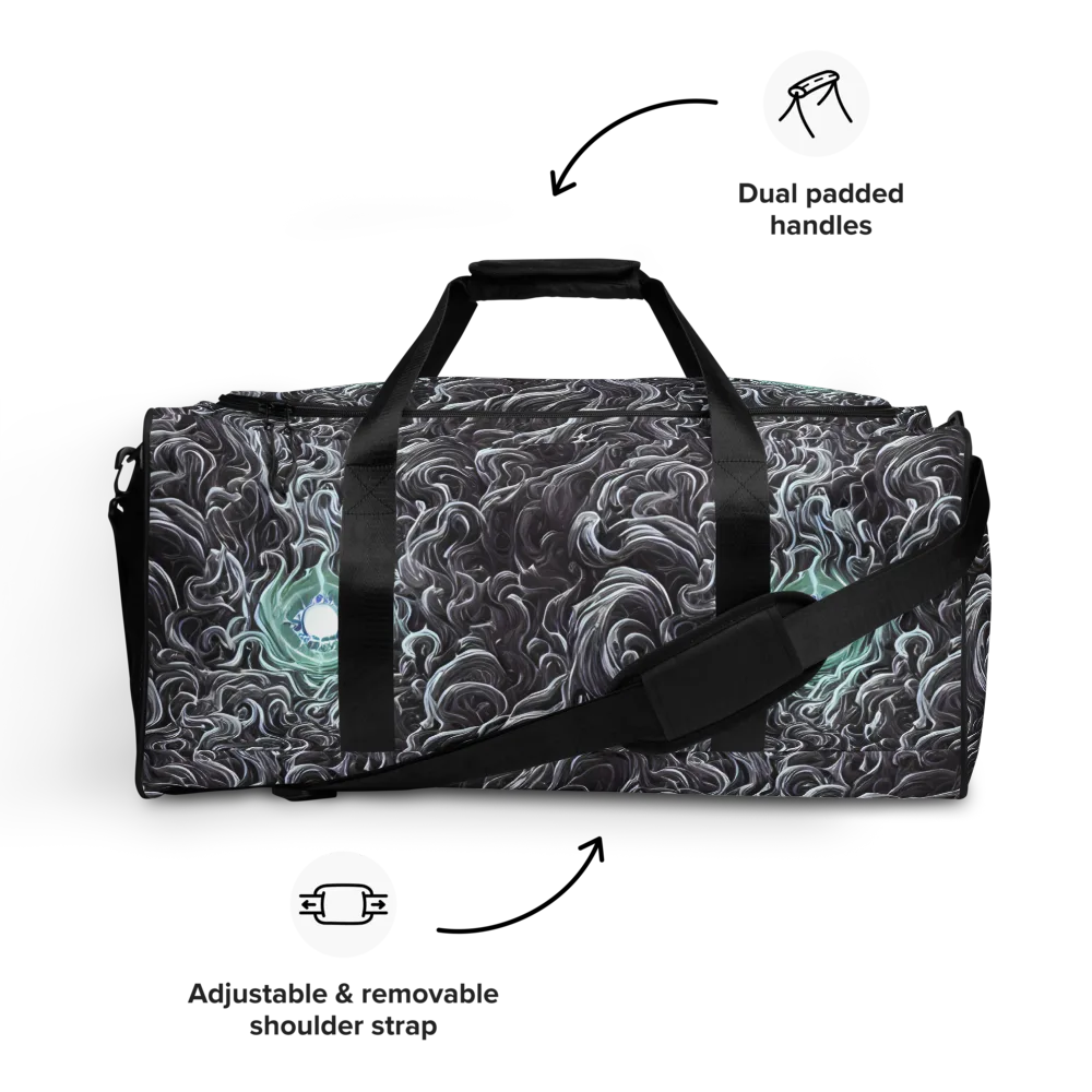 Savrasov Swirls on Duffle Bag — Front