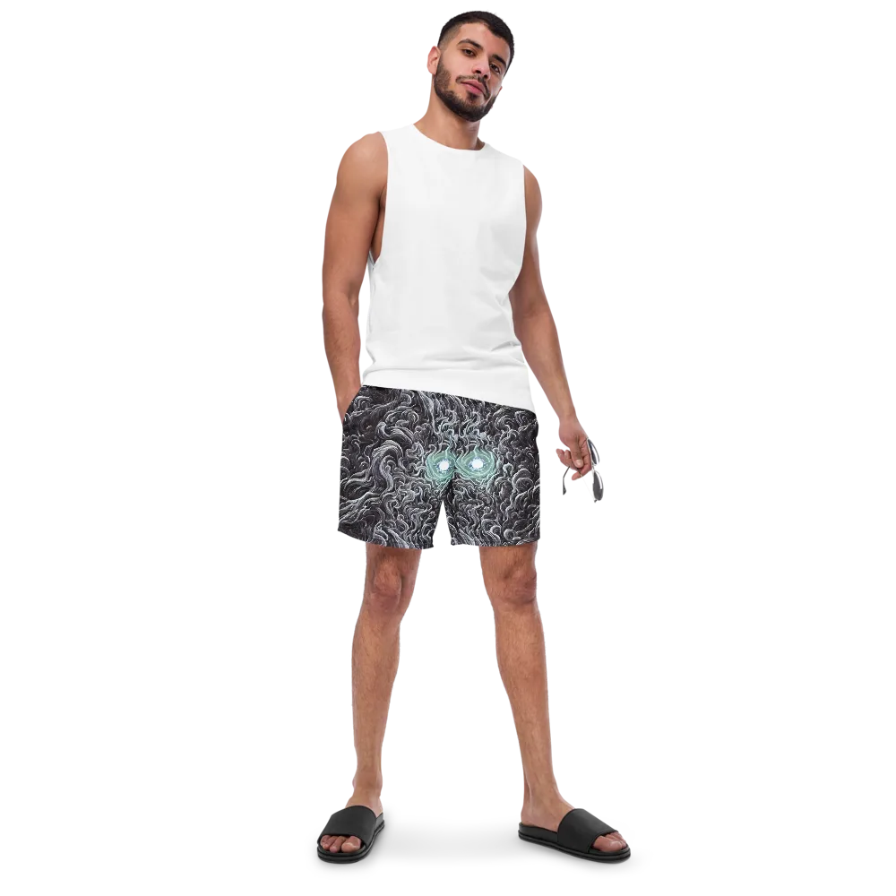 Savrasov Swirls on Swim Trunks — Front